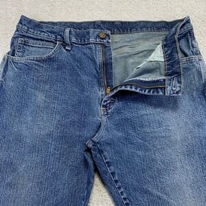 Dickies Mens Carpenter Jeans 35x31 Denim Blue Workwear Utility Pants Skate Y2k